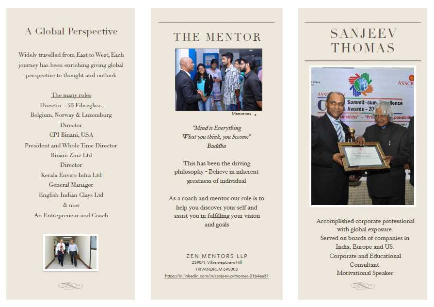 Sanjeev Thomas Profile